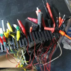 Clamp On Cable Rack (w/ Snap Together Parts!)
