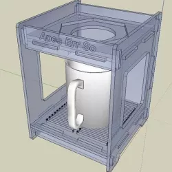 Coffee maker stand