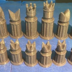 Column Chess Set 2