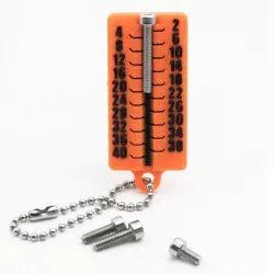 Compact M3 Tool - Quickly Measure Prusa M3 Screw Lengths