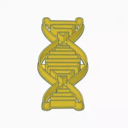 Cookie cutter for scientific bisciuts - DNA