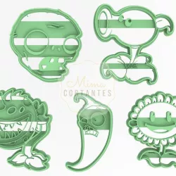 Cookie Cutter Kit Plants vs Zombies