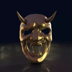 Corrupted Monk Mask Sekiro Fan Art