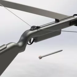 Crossbow with magzine