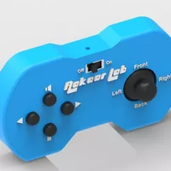 Custom Remote control Case using arduino & NRF 2401 transceiver