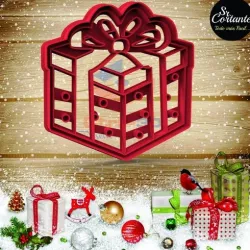 CUTTER OF COOKIES MERRY CHRISTMAS