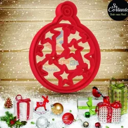 CUTTER OF COOKIES MERRY CHRISTMAS