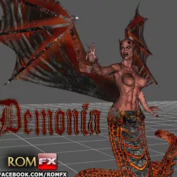 Demonia Creepy Figure Printable
