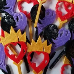 Descendants Cupcake Toppers