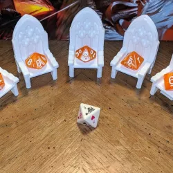 Dice Thrones - Gothic - Fits all standard Polyhedral dice