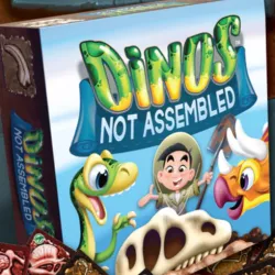 Dino Meeples from Dinos Not Assembled Game
