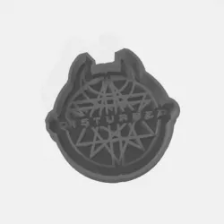 disturb band cookie cutter