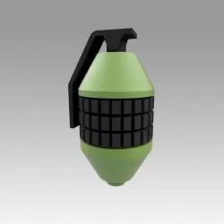 Fallout 3 Hand Grenade 3D Printed Kit