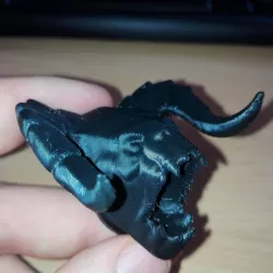 Fallout Deathclaw Head - Mesh Corrected, Optimized