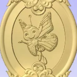 Fantasy Bee in Frame