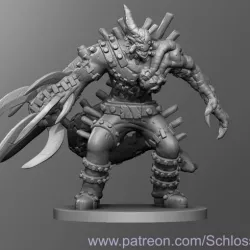 Fiendish Flesh Golem