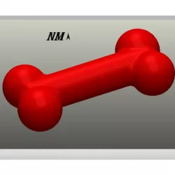 FLEXIBLE DOG BONE (TOY)