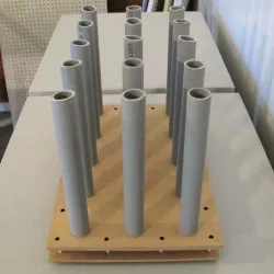 Floor Rack for Vinyl Rolls