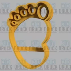 Foot - Foot Cookie Cutter