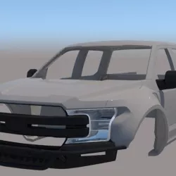 Ford F150 Debertif 1/10 Body