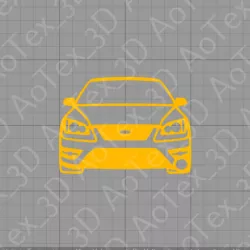 Ford Focus MK2 Keychain