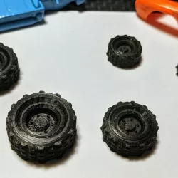 Gaslands - Wheel Upgrades