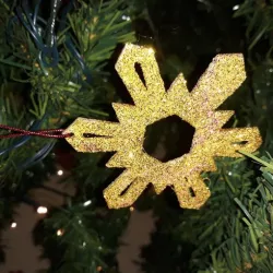 geo star tree decoration