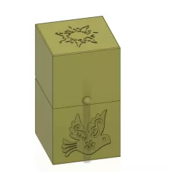 Gift Jewelry Box small secret box 3D print model