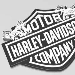 Harley Davidson key ring