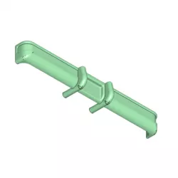 HG P407 Tamiya Bruiser Clone Front Bumper Stoßstange
