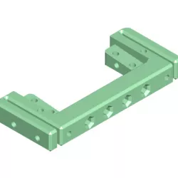 HG P407 Tamiya Bruiser Clone Servo Mount Halterung