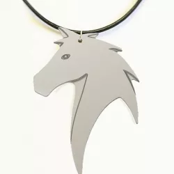 HORSE HEAD NECK CHAIN
