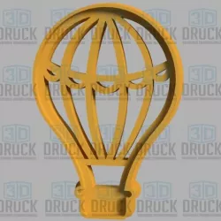 Hot Air Balloon - Hot Air Balloon Cookie Cutter