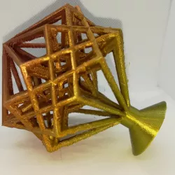 Hypercube and Hyper-Hyperboloid
