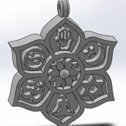 I said Buddhist symbols