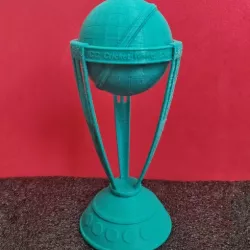 ICC Cricket World Cup Trophy 3D print model