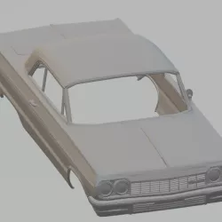 Impala 1964 Printable Body Car