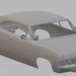 Impala 1967 Printable Body Car