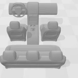 Interior for RC 1/10 (universal)