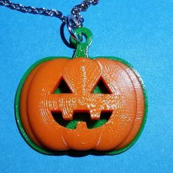 Jack-O'-Lantern Pendant