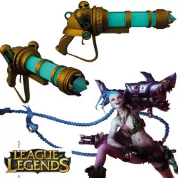 Jinx's gun from league of legends animation version