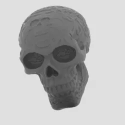 Kapala Carved skull