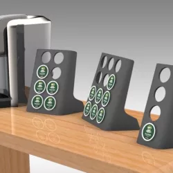 Keurig K-Cup Modern Stand Large, Medium and Mini - Coffee
