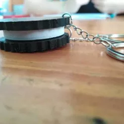 key chain cookie oreo