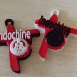 Key ring Indochina Cross