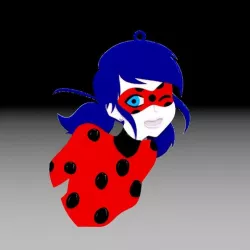 Key ring: Ladybug
