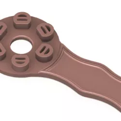 Key Tool Release For Valve Boat Inflatable 3d print