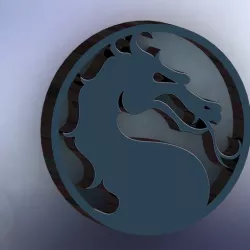 Kombat Mortal Key Ring
