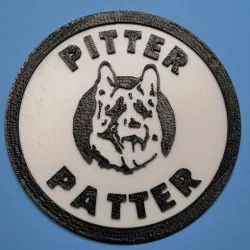Letterkenny Pitter Patter coaster