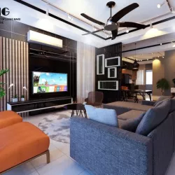 living and dining